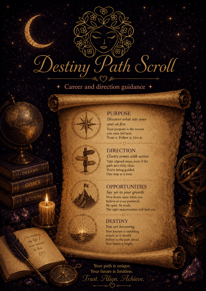Destiny Path Scroll