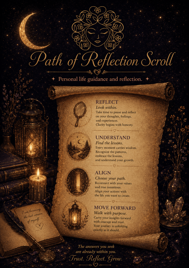 Path of Reflection Scroll